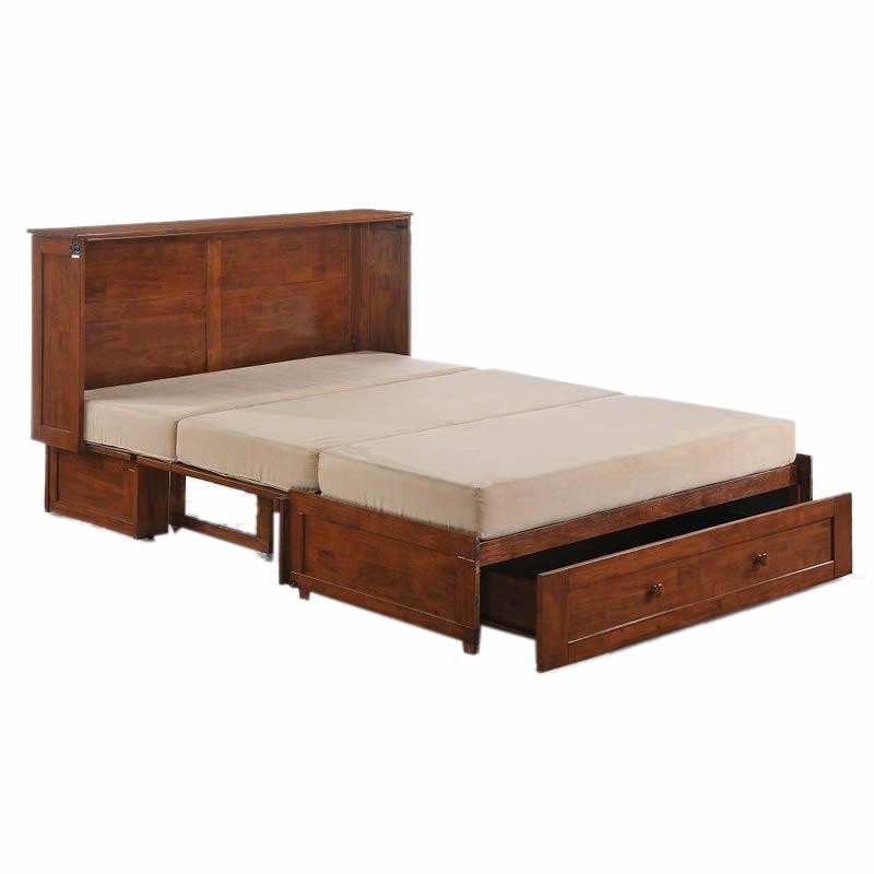 Night & Day Furniture Canada Clover Queen Cabinet Bed CLV-QEN-CH IMAGE 6