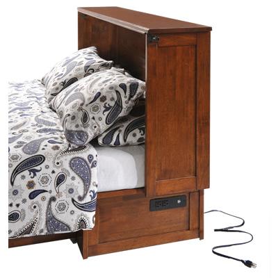 Night & Day Furniture Canada Clover Queen Cabinet Bed CLV-QEN-CH IMAGE 7