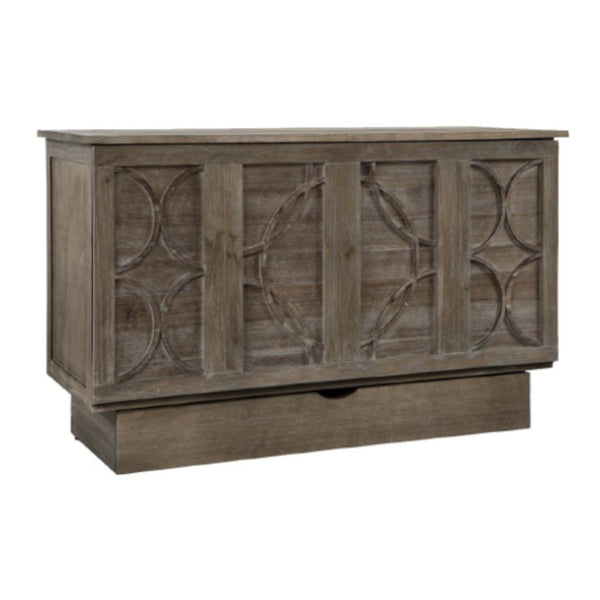 Sleep Chest Brussels Queen Cabinet Bed Bed with Storage Brussels Queen Cabinet Bed - Ash IMAGE 1