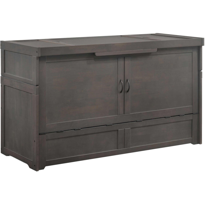 Night & Day Furniture Canada Cube Queen Cabinet Bed MUR-CUB-QEN-STW/MND-GMF-TRI-QEN IMAGE 1