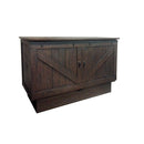 Sleep Chest Bridger Queen Cabinet Bed Bed with Storage Bridger Cabinet Bed - Auburn IMAGE 1