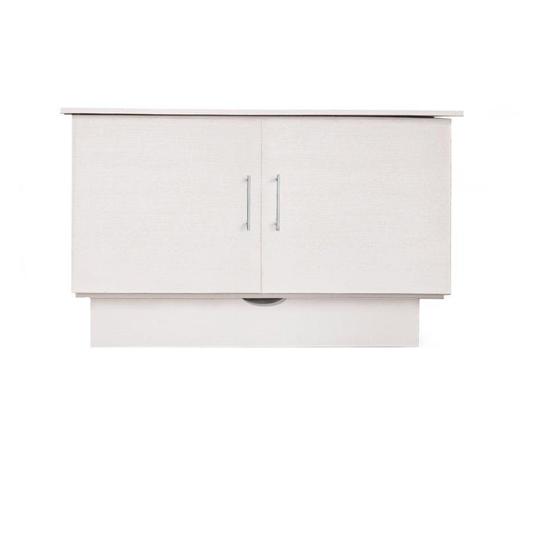 Sleep Chest Madrid Queen Cabinet Bed Bed with Storage Madrid Cabinet Bed - Brushed White IMAGE 2
