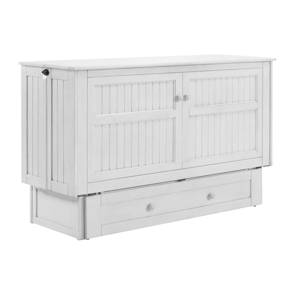 Night & Day Furniture Canada Daisy Murphy Queen Cabinet Bed DSY-QEN-WH IMAGE 1