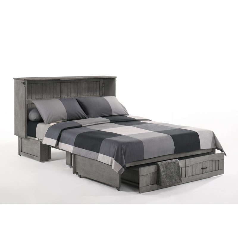 Night & Day Furniture Canada Alpine Queen Cabinet Bed Alpine Murphy Cabinet Bed - Rustic Grey IMAGE 3